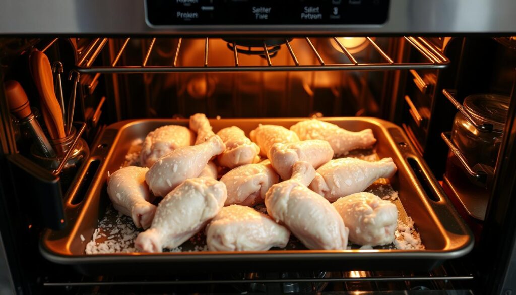 frozen chicken wings