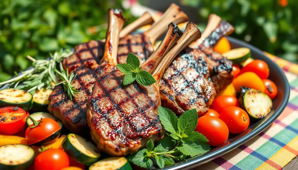 healthy lamb chop