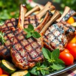 healthy lamb chop
